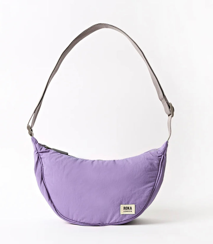 FARRINGDON TASLON RECYCLED NYLON CROSSBODY BAG PETAL