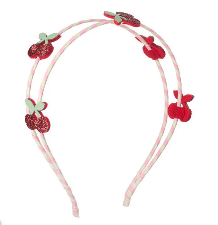 CHERRY KISS DOUBLE HEADBAND