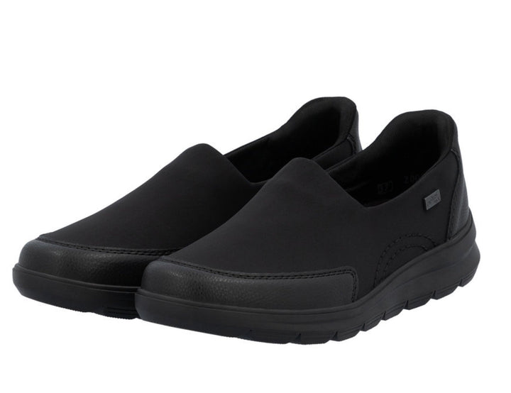 Rieker Women's Black Slip-On Shoes Z0054-00