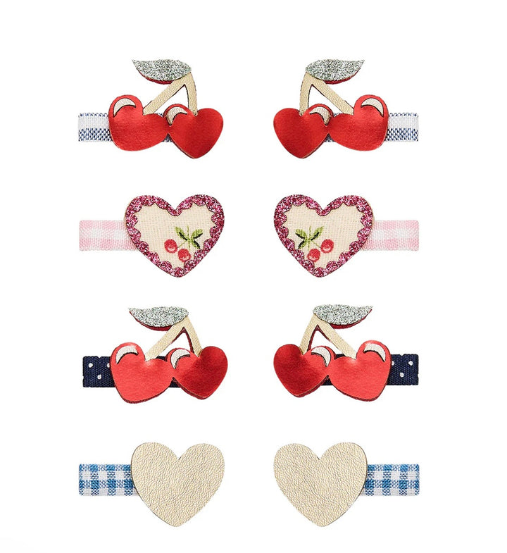 RED CHERRIES MINI CLIPS