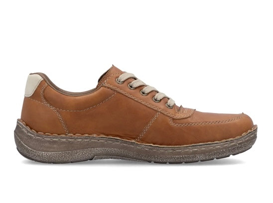 MENS BROWN ZIP SHOE