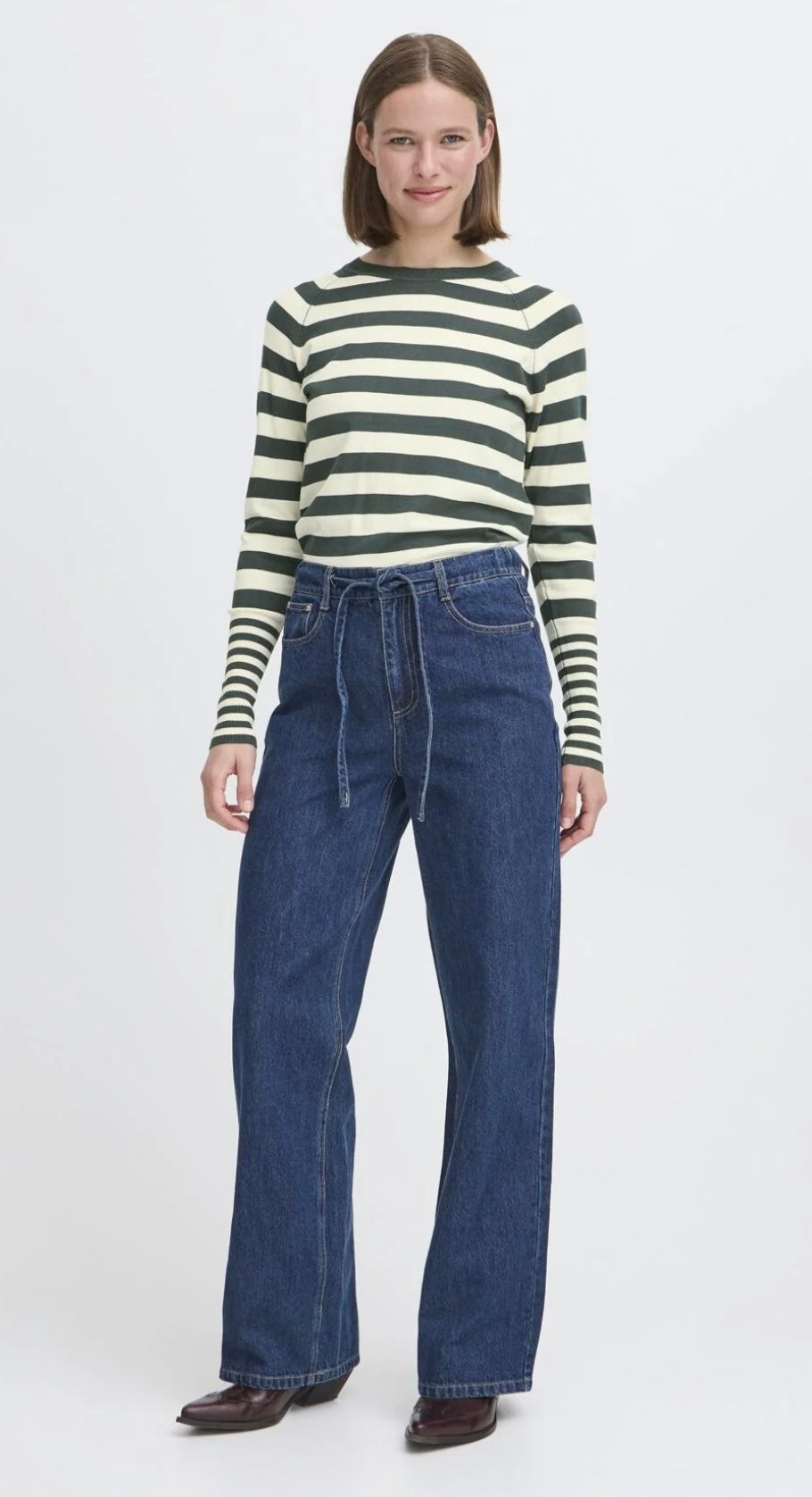 GREEN GABLES MIX MORLA LONG CUFF JUMPER