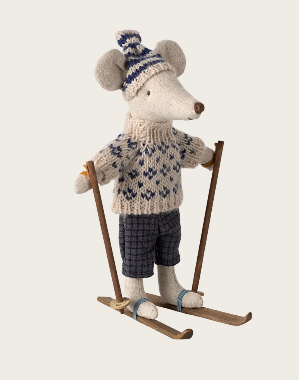 DAD WINTER MOUSE WITH SKI SET