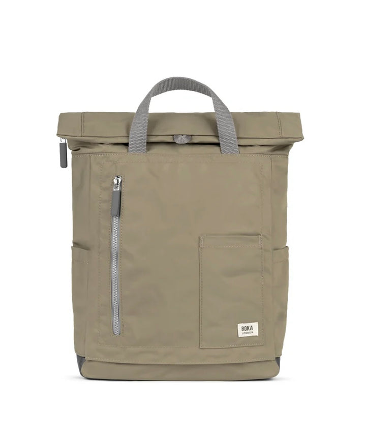 MEDIUM TAUPE CAMDEN P RECYCLED NYLON BACKPACK