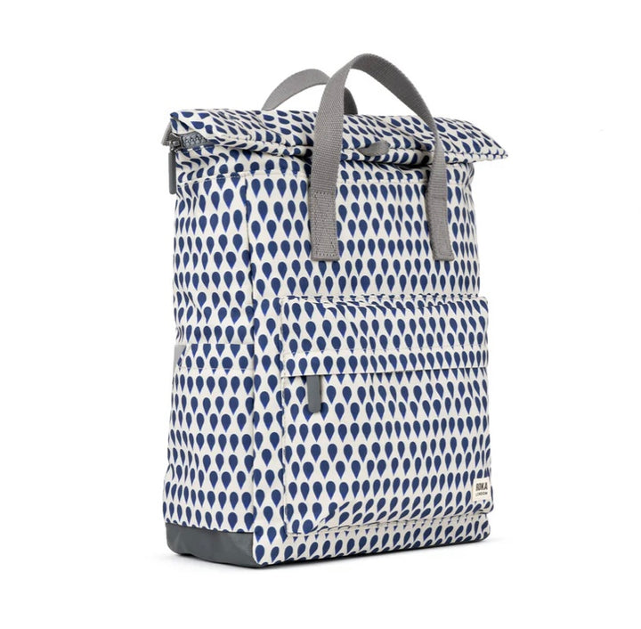 CANFIELD B RECYCLED CANVAS MEDIUM BACKPACK DENIM RAIN