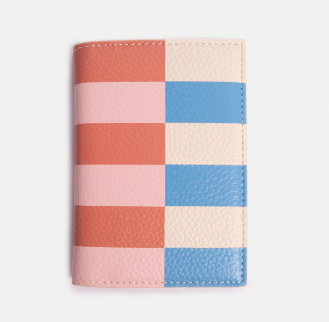 MULTI STRIPE PASSPORT HOLDER