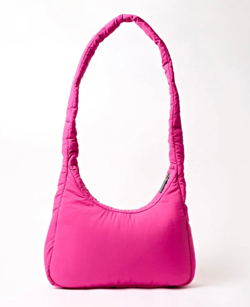 BELSIZE CROSSBODY TASLON BAG VERY BERRY
