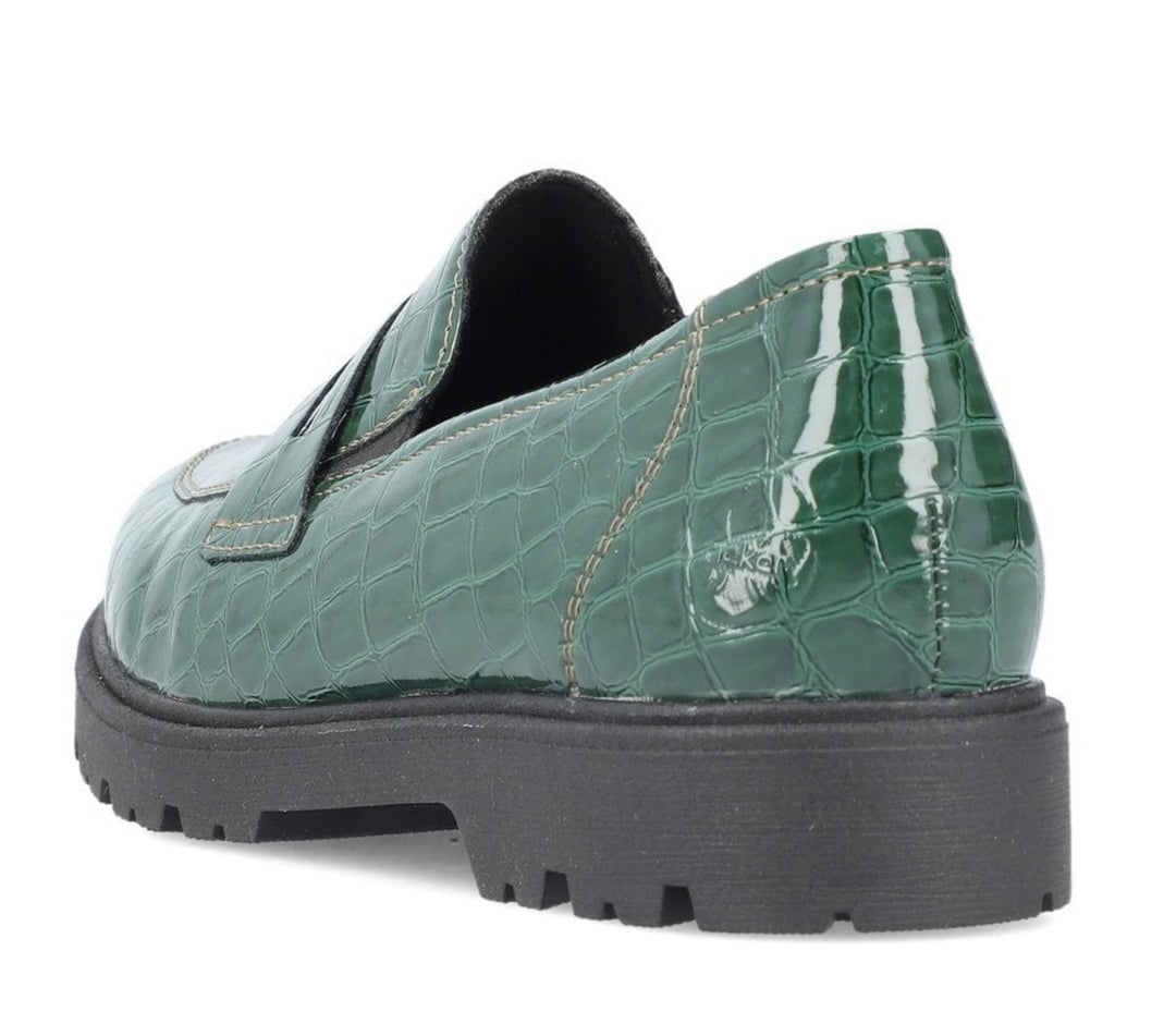 GREEN LOAFERS