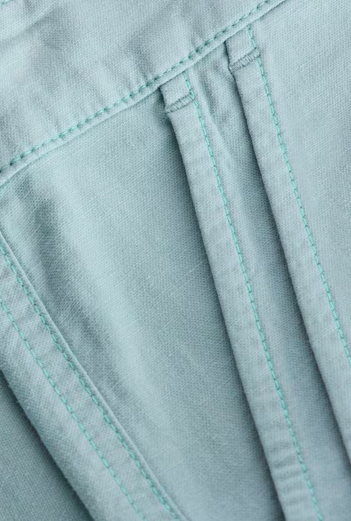 LIGHT BLUE TWISTER CHINO TROUSER