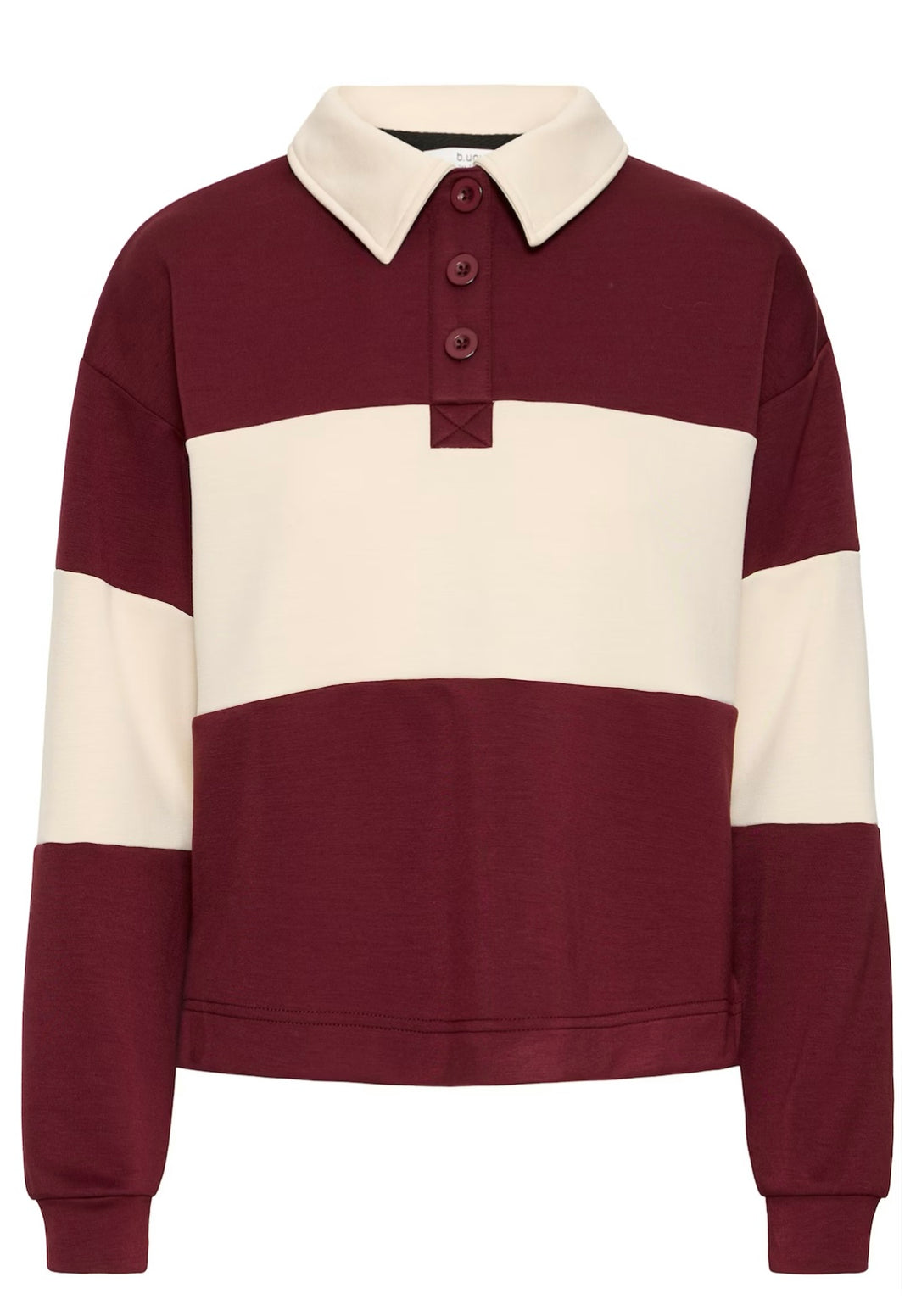 PORT ROYALE PUSTI CONTRAST POLO PULLOVER
