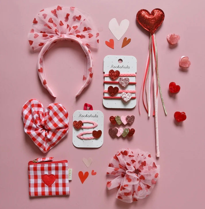 LOVE HEART GLITTER PONIES