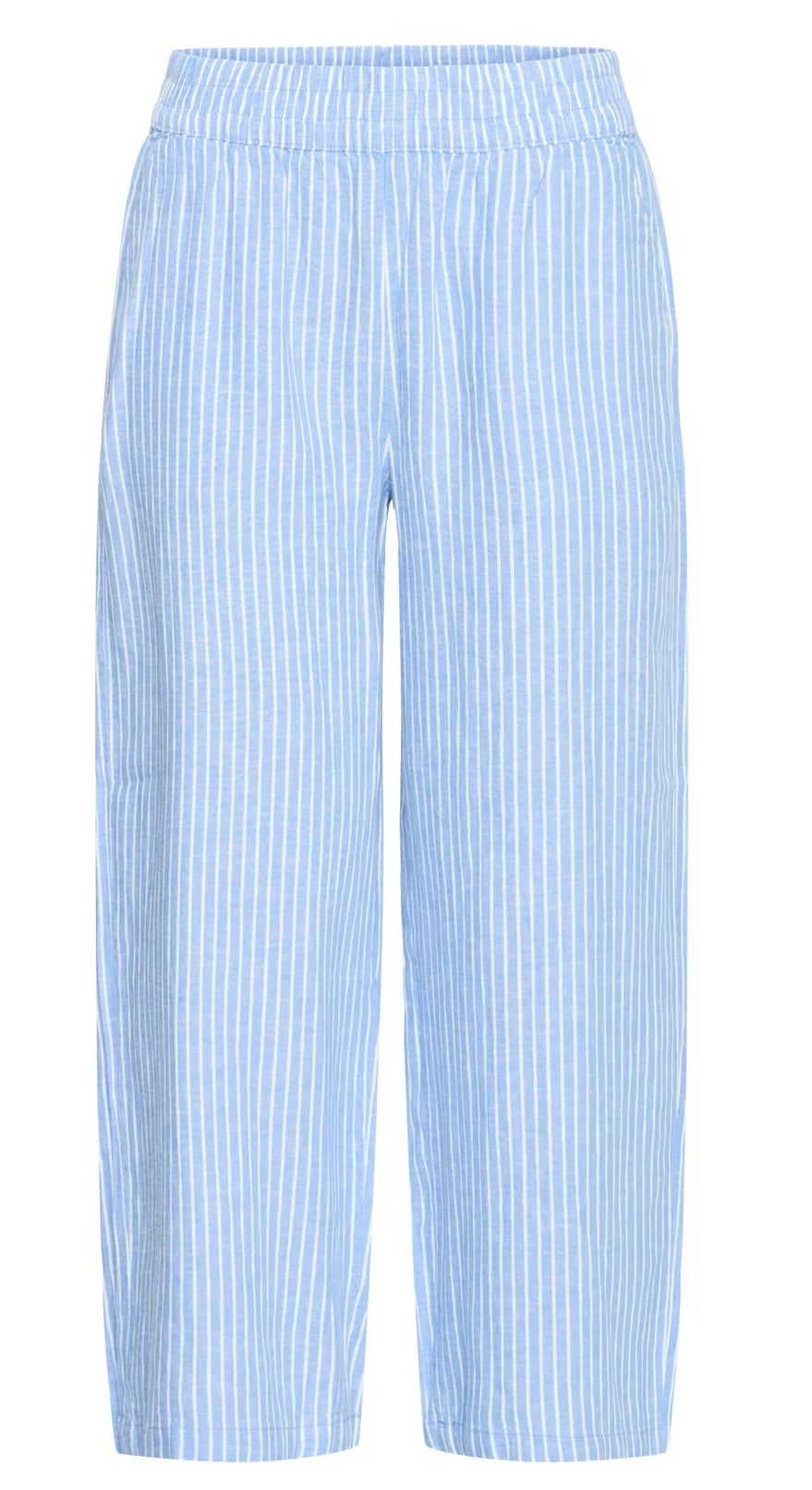20813083 DELLA ROBB STRIPE FALAKKA CROP TROUSER