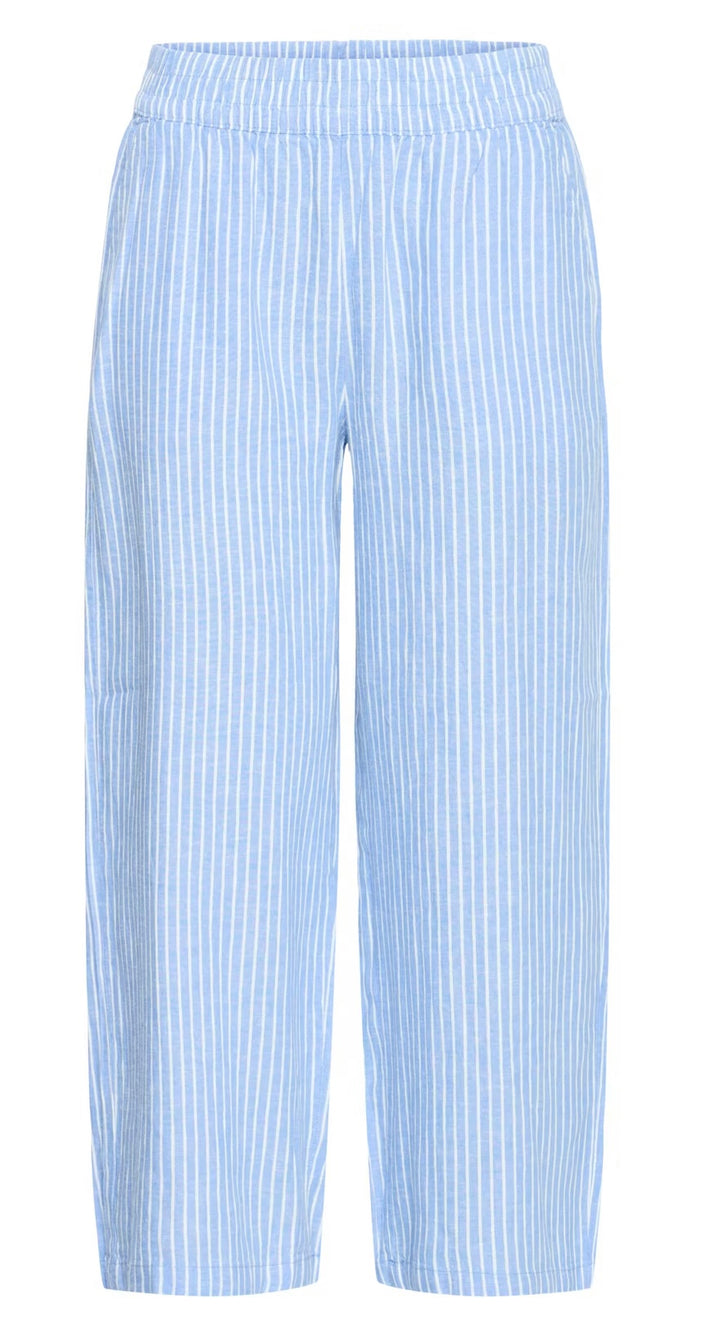 20813083 DELLA ROBB STRIPE FALAKKA CROP TROUSER