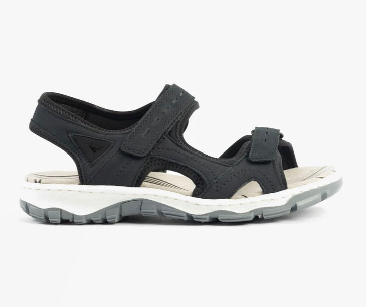 68866-14 LADIES' SANDALS BLUE SEITL. ANFLECHTER