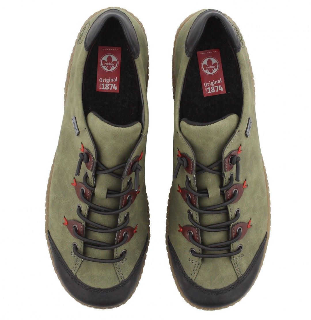 L7561-54 LADIES GREEN SHOES