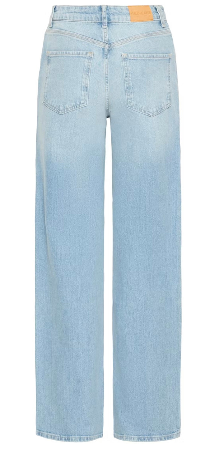 LIGHT BLUE DENIM VEGA UHW WIDE LEG JEAN