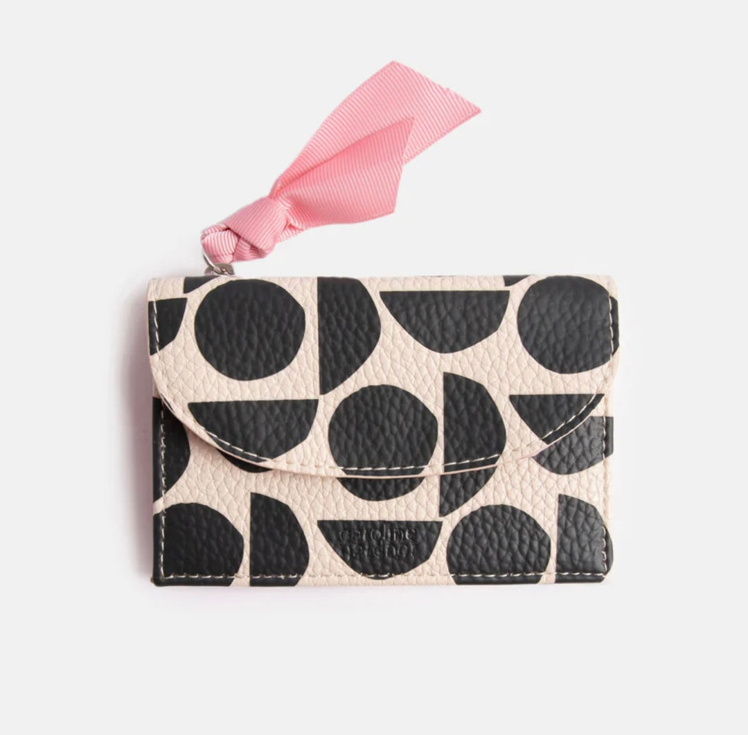 ABSTRACT GEO CARDHOLDER COIN PURSE