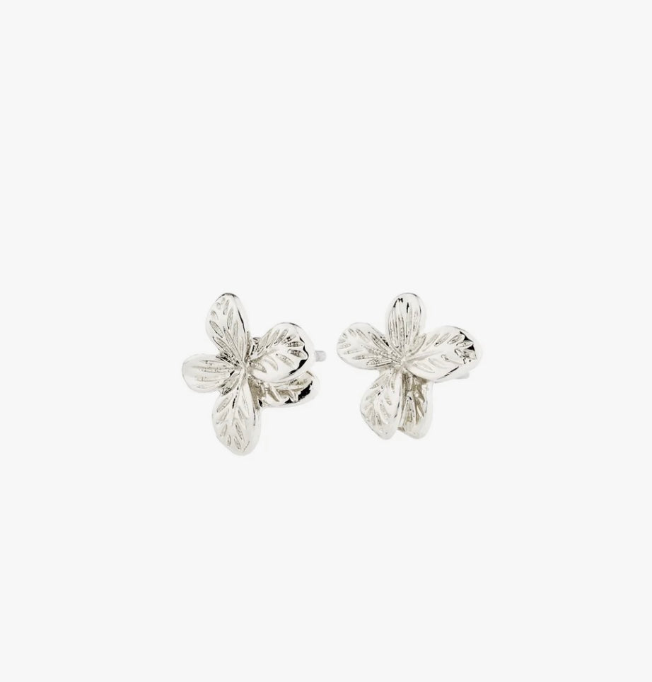 CHARMAINE SILVER PLATED EARRINGS