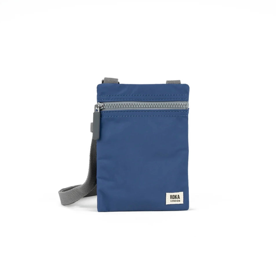 CHELSEA RECYCLED NYLON BURNT BLUE BAG