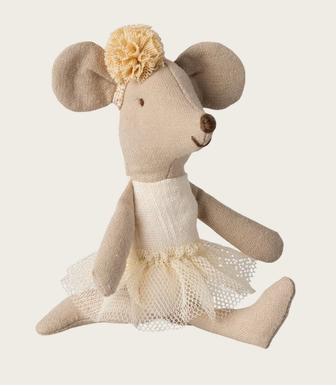BALLERINA MOUSE LITTLE SISTER OFF WHITE