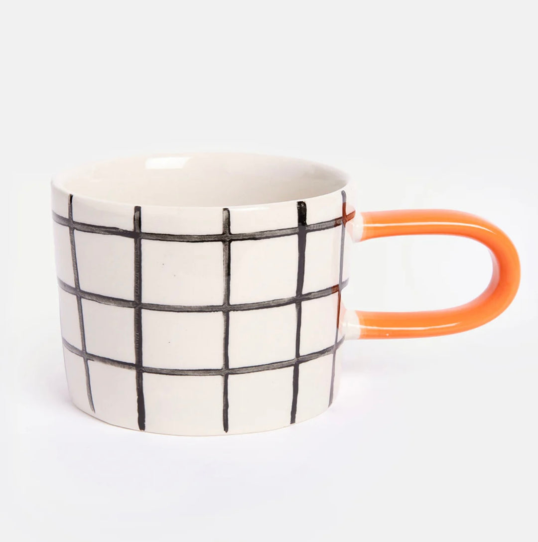 MONO GIRD CHECK MUG