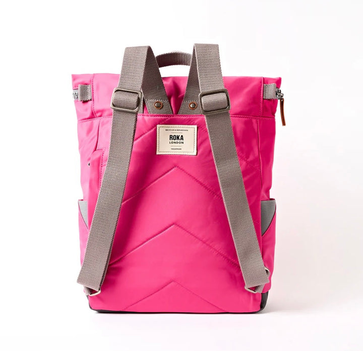 CANFIELD B RECYCLED NYLON MEDIUM BACKPACK GRANITA RED