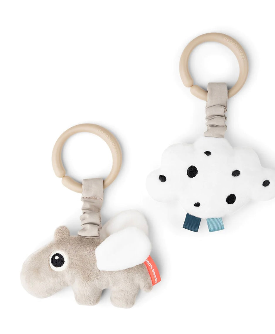 HANGING ACTIVITY TOY 2 PCS HAPPY CLOUD