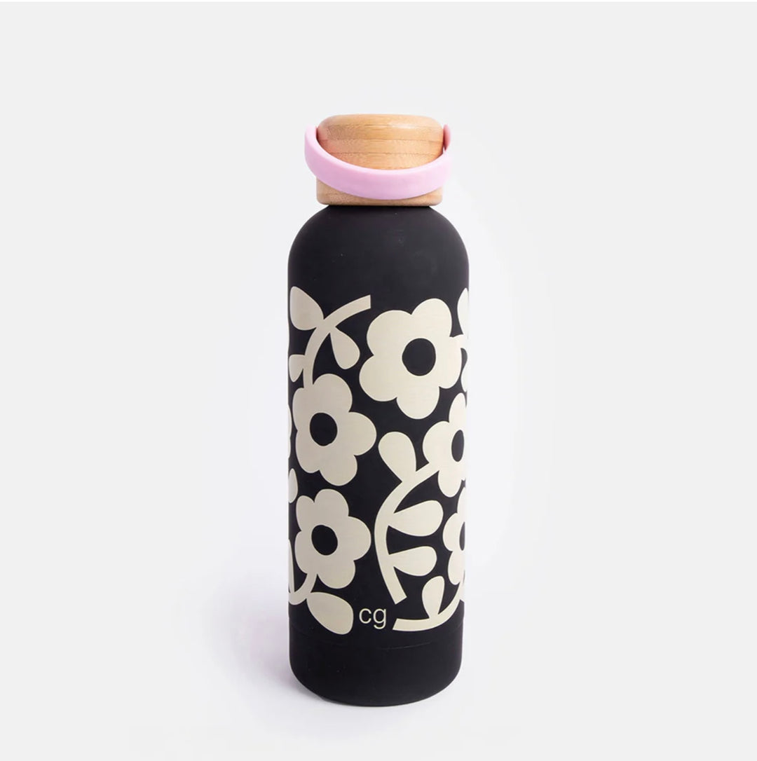 MONO FLORAL METAL WATER BOTTLE