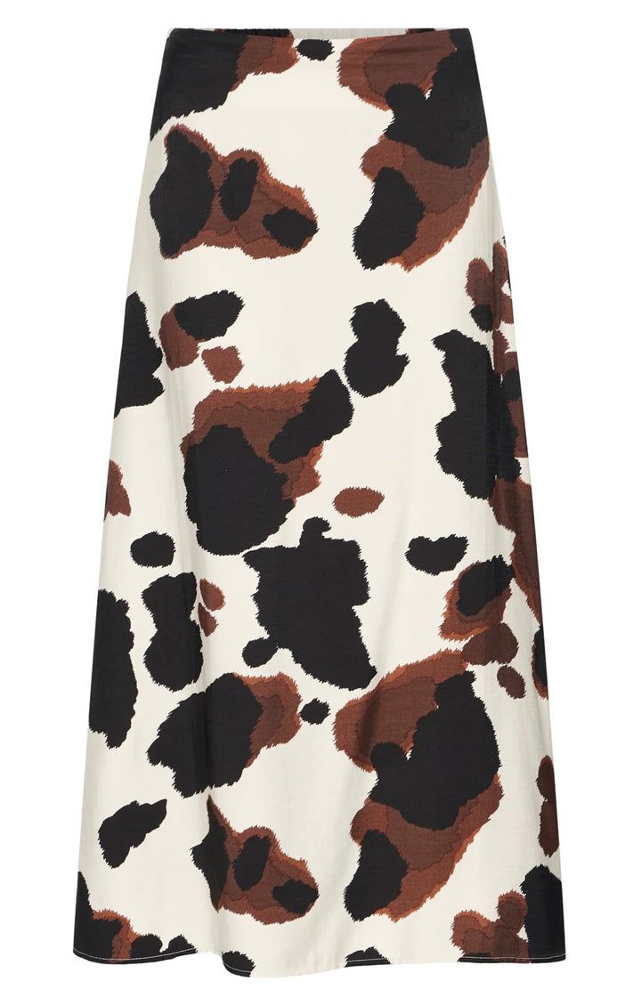 STRING COW PRINT HAMMA LONG ASKIRT
