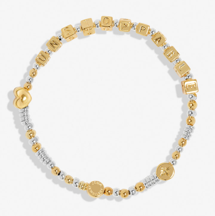 HAPPY LITTLE MOMENTS ‘UNSTOPPABLE’ BRACELET