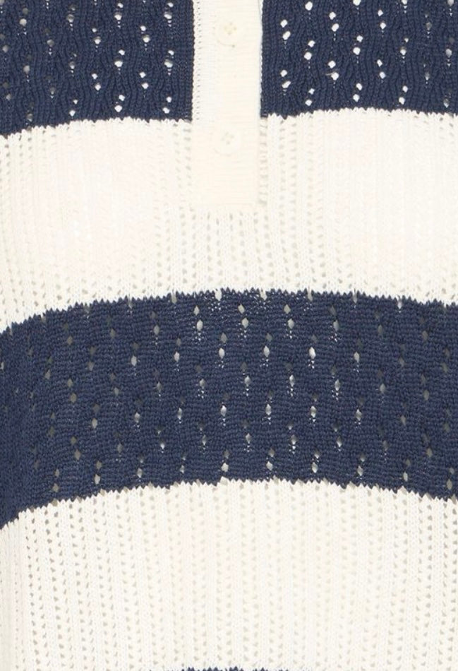 NAVY BLAZER VALLY KNITTED PULLOVER