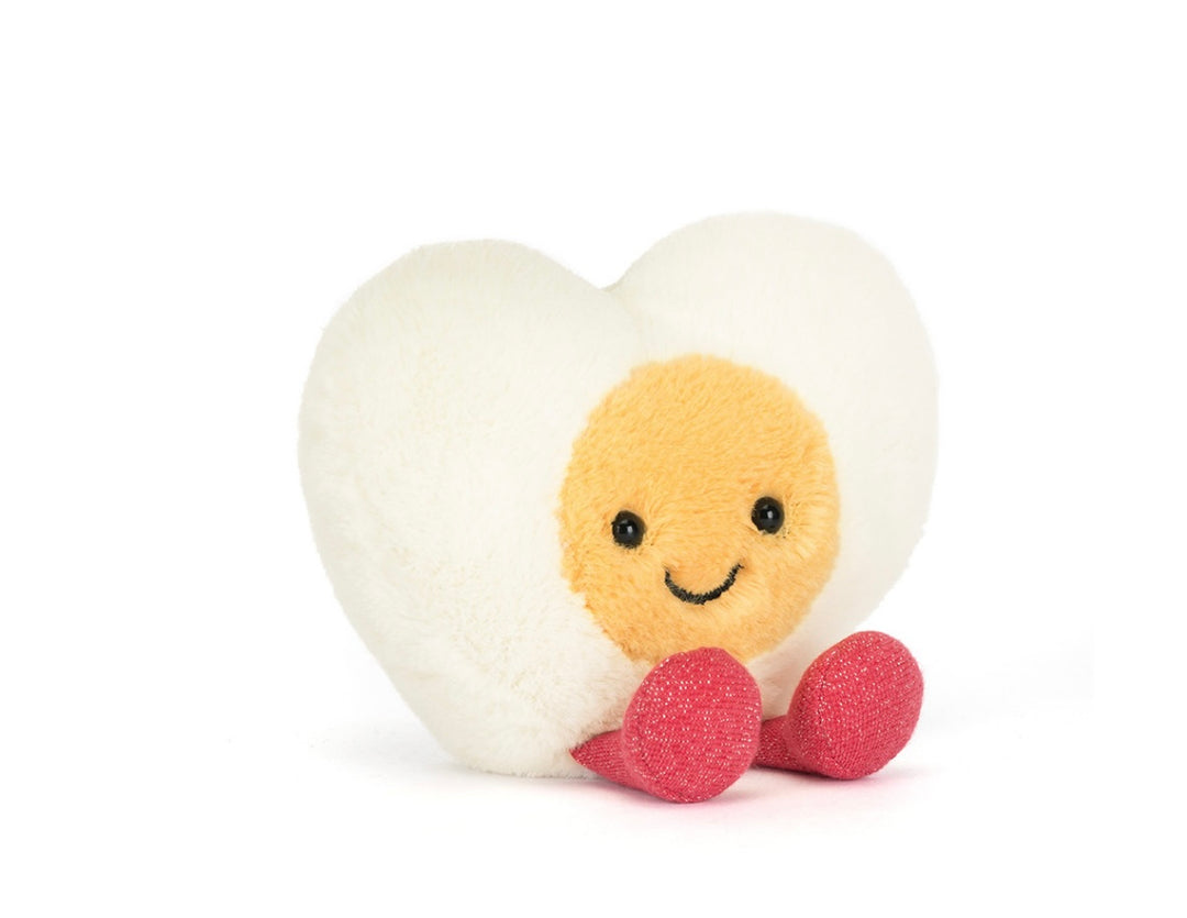 AMUSEABLE HEART BOILED EGG