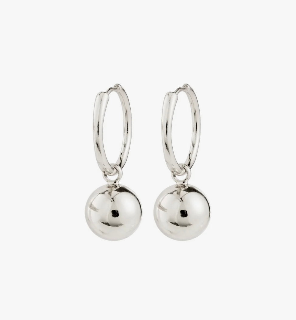 AIR SLIVER PLATED EARRINGS