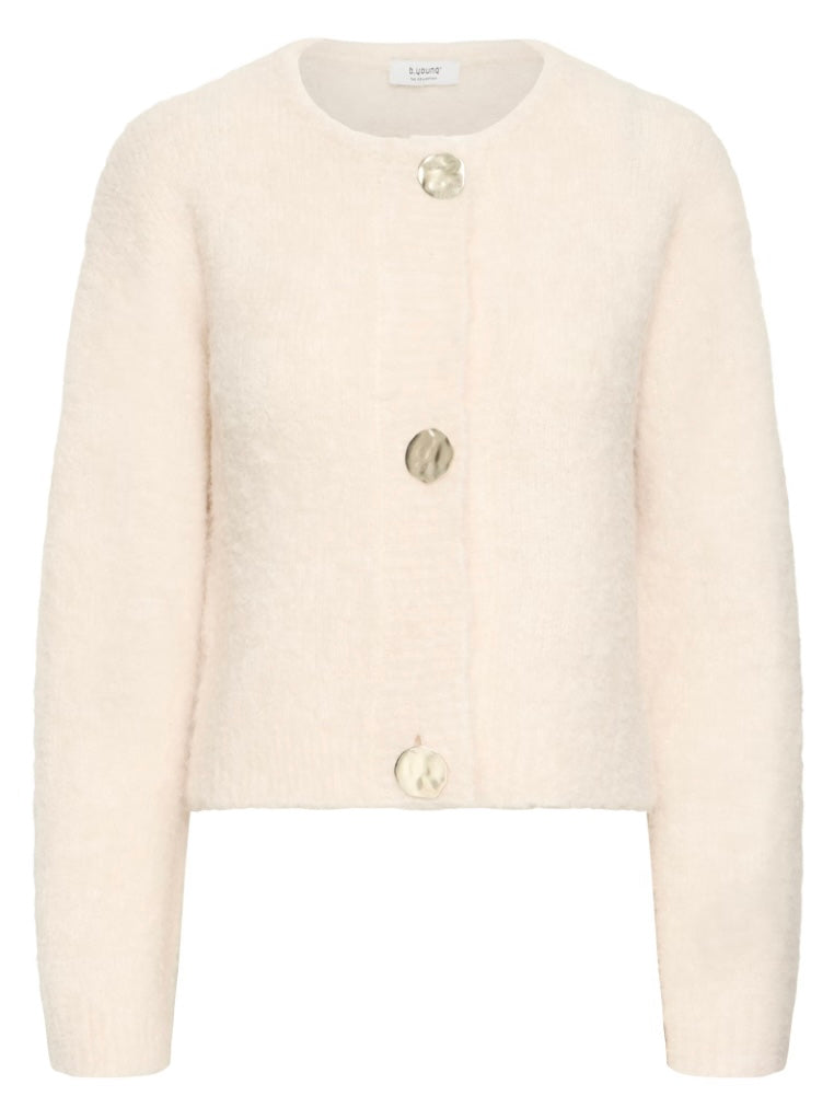 BIRCH MELANGE OMANTA CARDIGAN