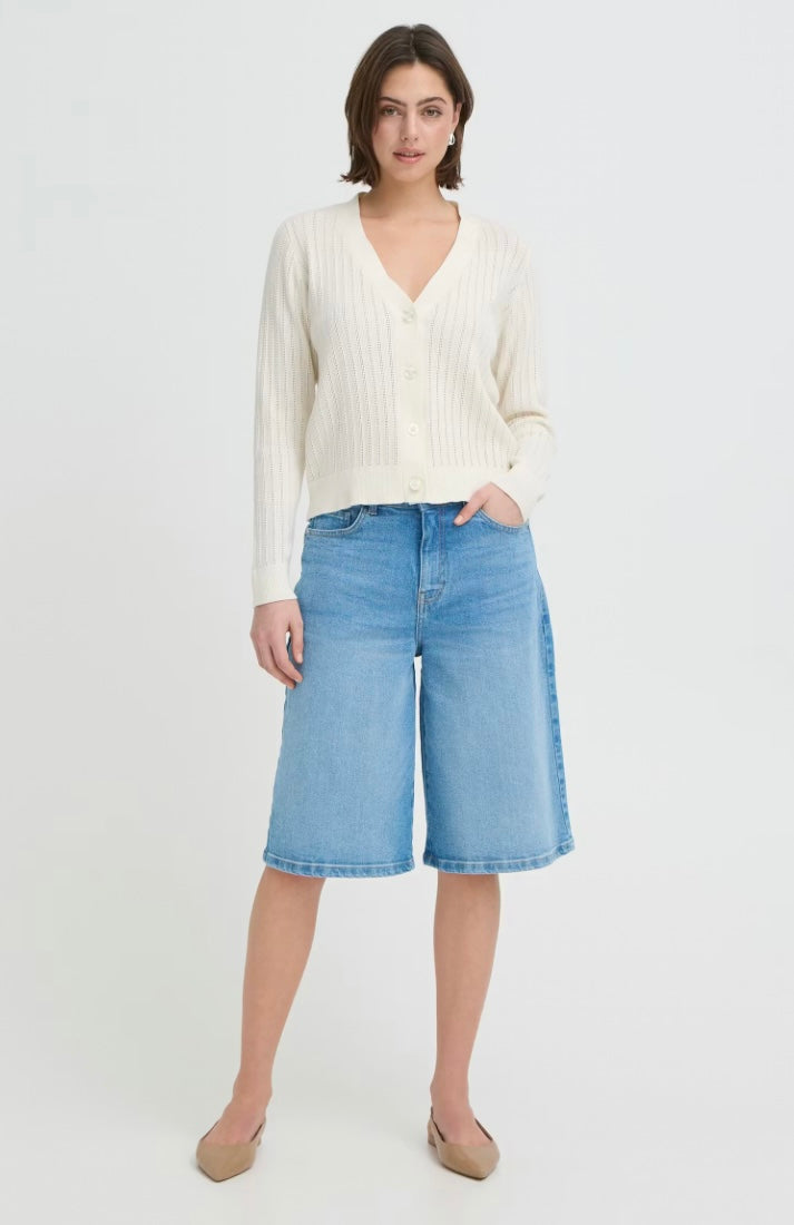 20617695 MID BLUE DENIM LORELEI SHORTS