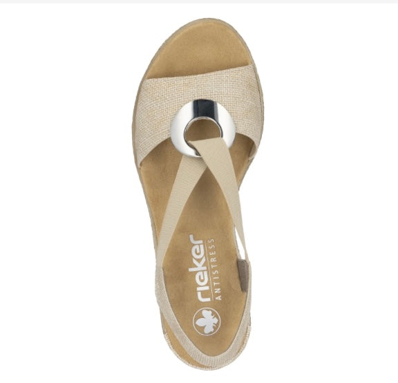 624H6-93 MULTI WEDGE SANDAL