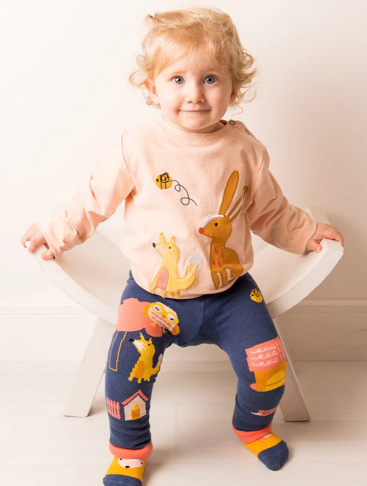 MEADOW FARMYARD FRIEND TOP LEGGING & SOCKS SET