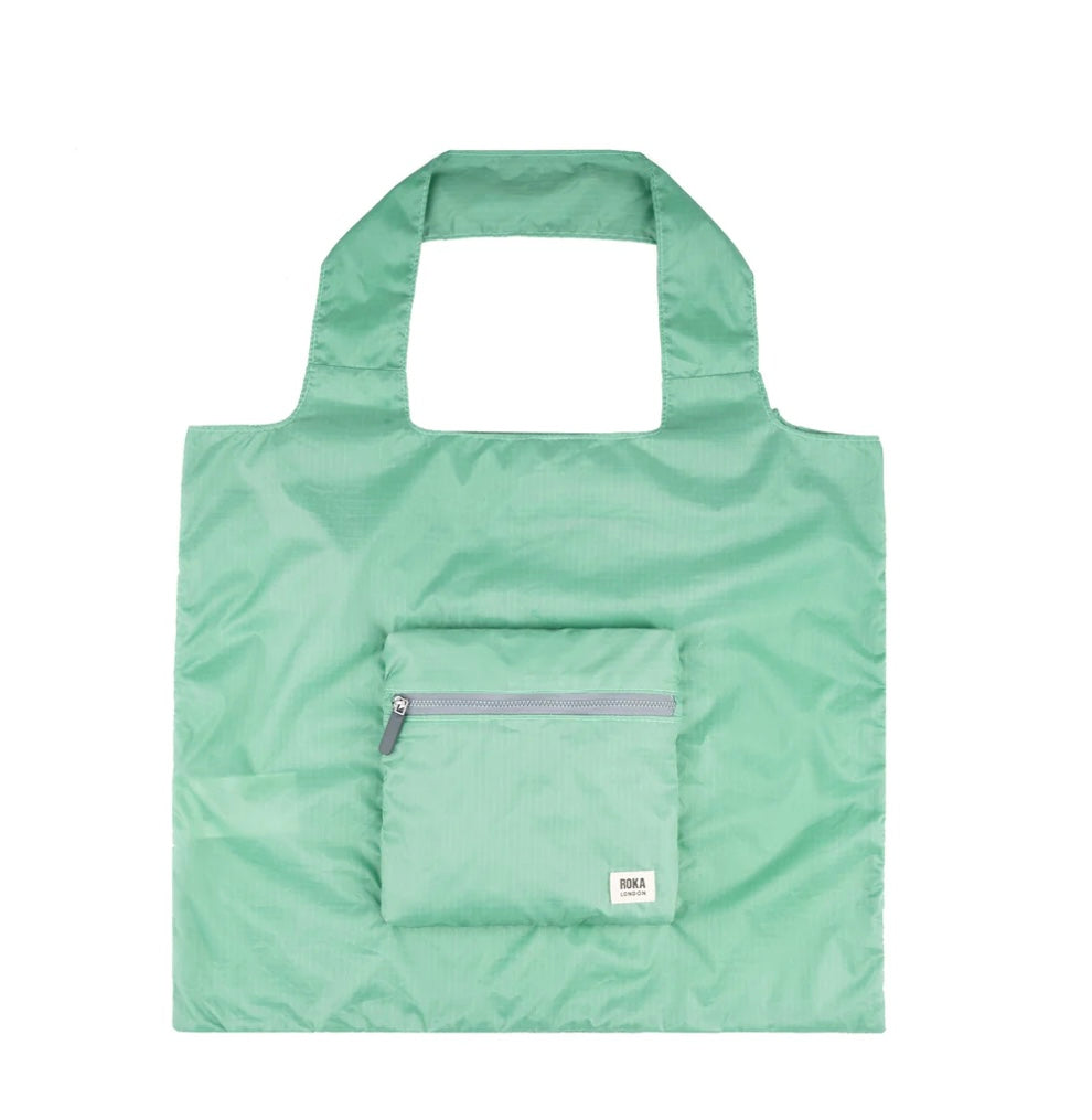 MATCHA MEDIUM BOROUGH D RECYCLED NYLON FOLDABLE BAG