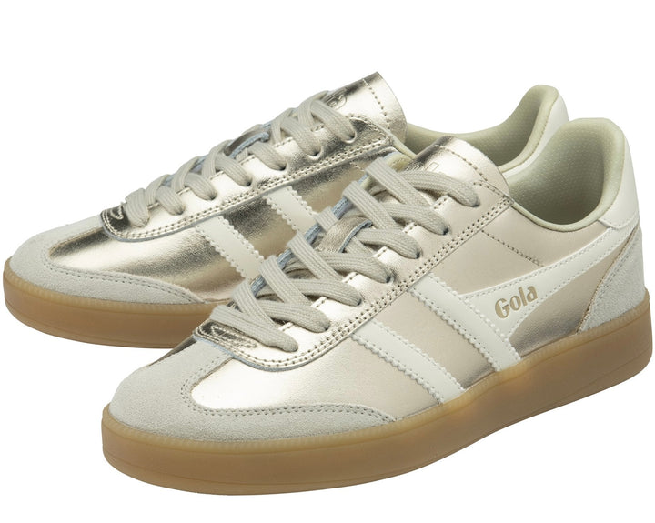 METALLIC GOLD & OFF WHITE VIPER TRAINER