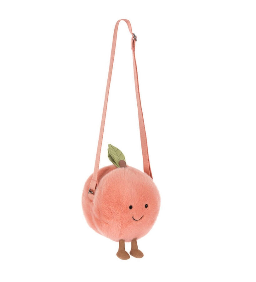 AMUSEABLES PEACH SHOULDER BAG
