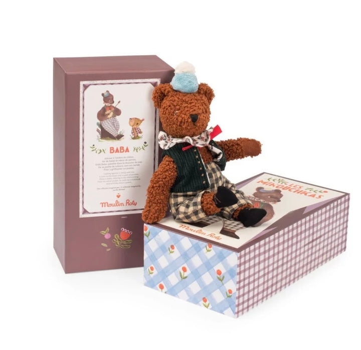 TEDDY BEAR BABA IN DECORATIVE BOX