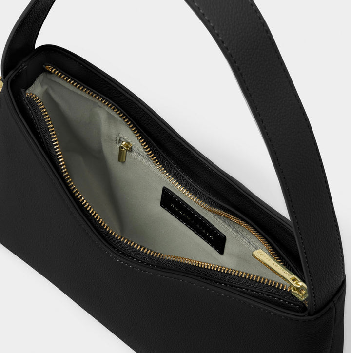 CAMILLE SMALL SHOULDER BAG IN BLACK