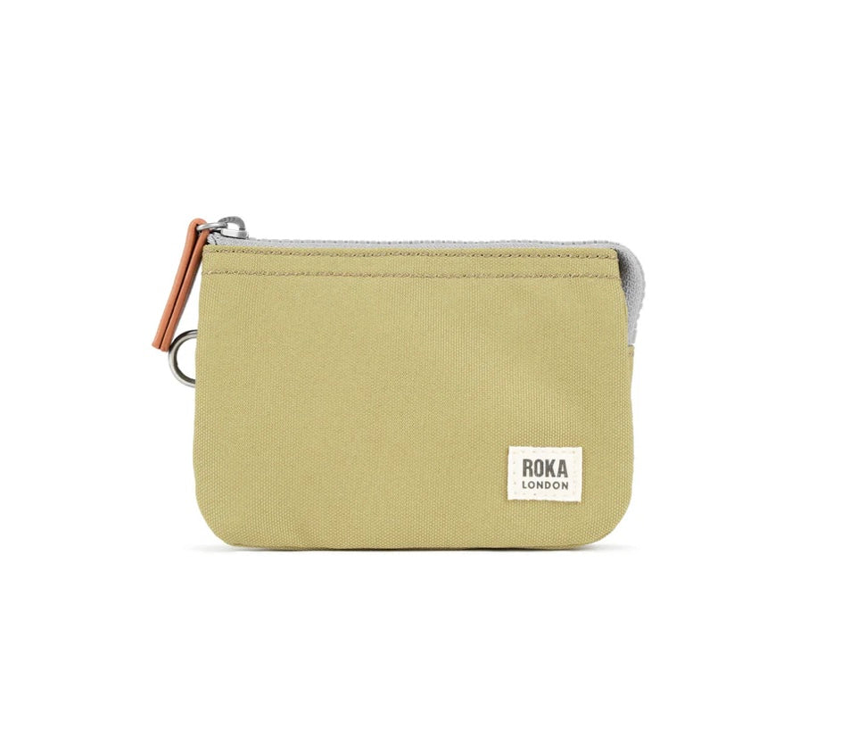 KHAKI CARNABY RECYCLED CANVAS WALLET