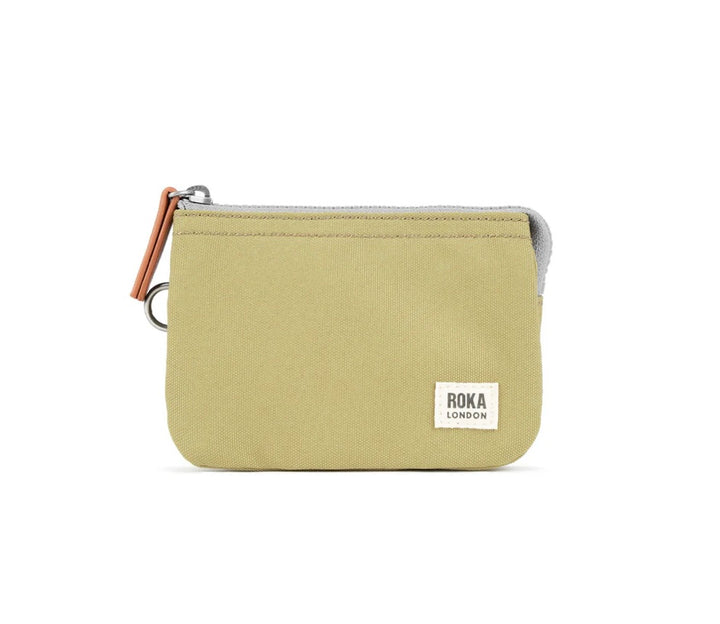 KHAKI CARNABY RECYCLED CANVAS WALLET