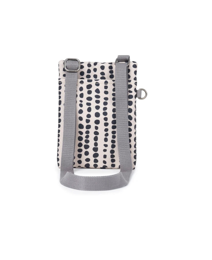 CHELSEA RECYCLED CANVAS LINEAR DOT BAG