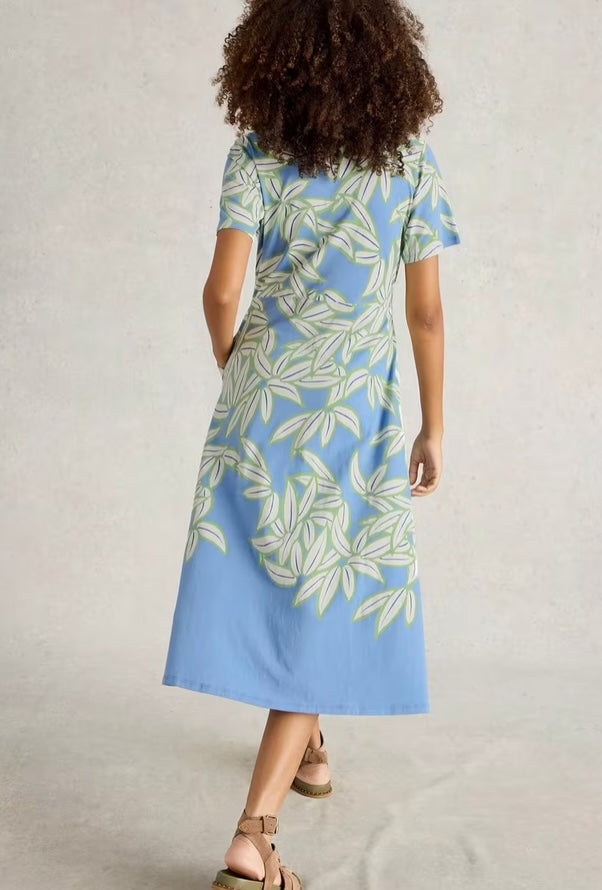 BLUE PRINT RUA JERSEY SHIRT DRESS