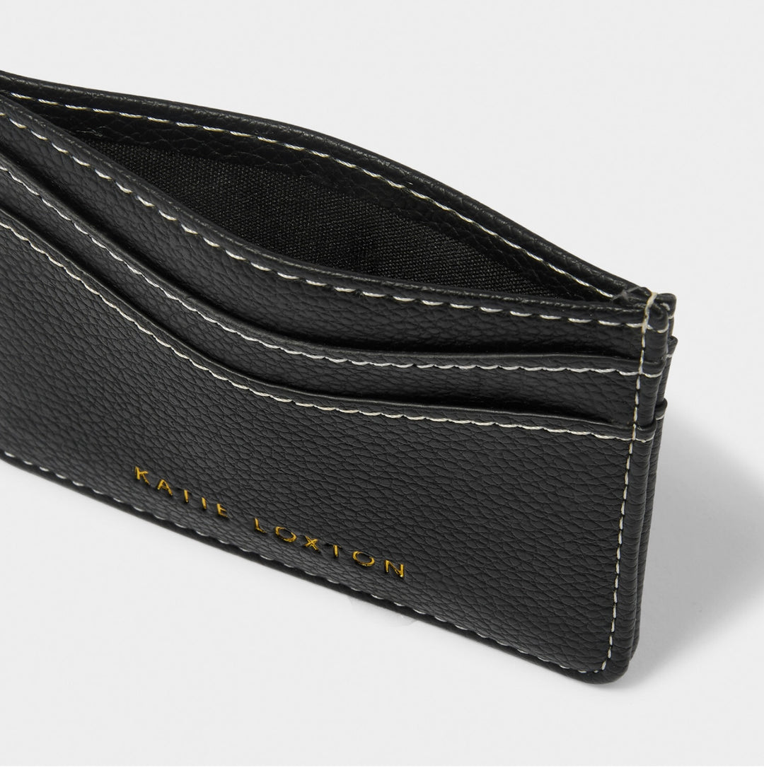 PERRI CARD HOLDER IN BLACK