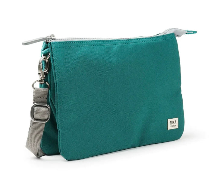 TEAL CARNABY RECYCLED CANVAS BAG