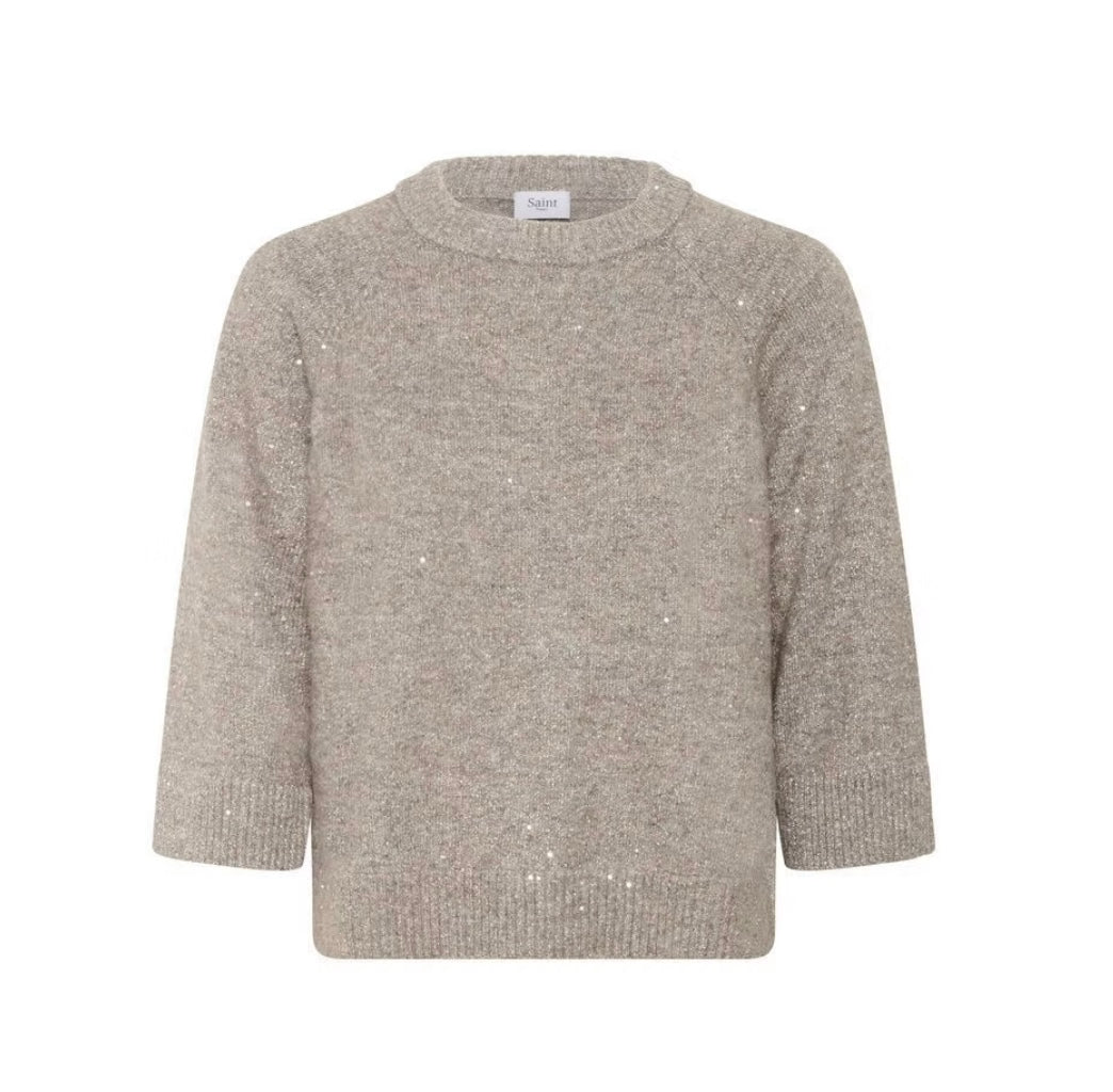 NOVA PULLOVER PINE BARK MELAN