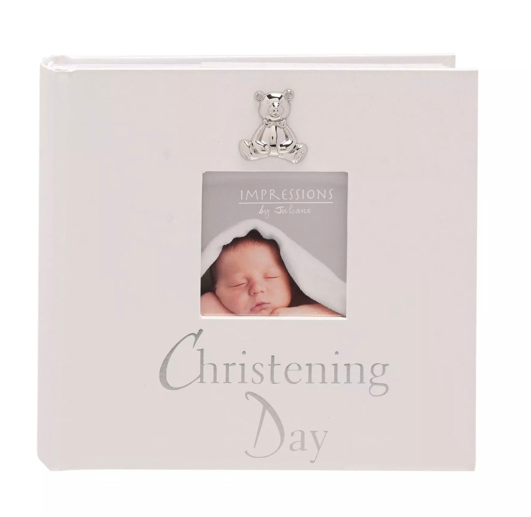 CHRISTENING PEARLISED PHOTO ALBUM